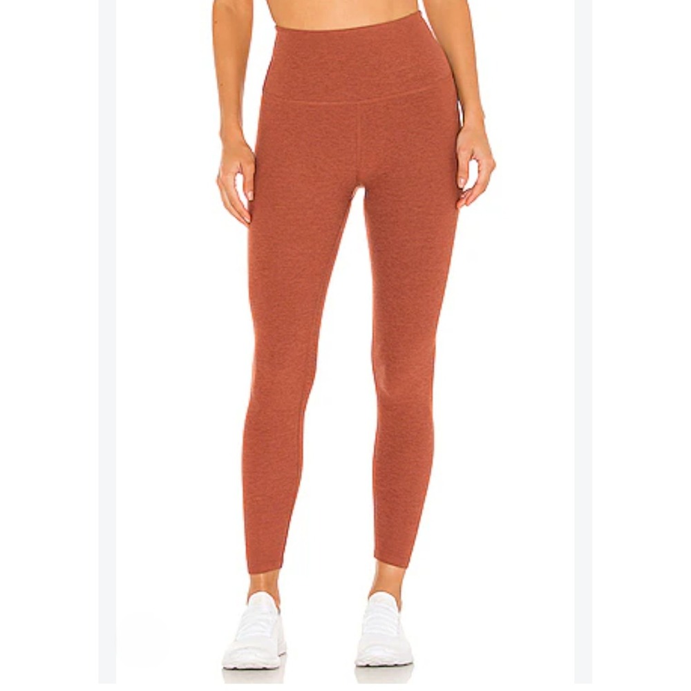 Beyond Yoga Spacedye Caught In The Midi High Waisted Leggings Copper XS